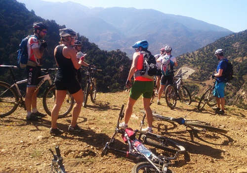 Day biking in ouirgane valley