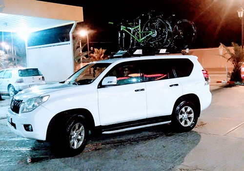 Bike from ski Station to kik Plateau